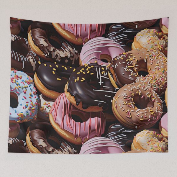 Item preview, Frosted Doughnuts Pattern designed and sold by Shannon Hilson.