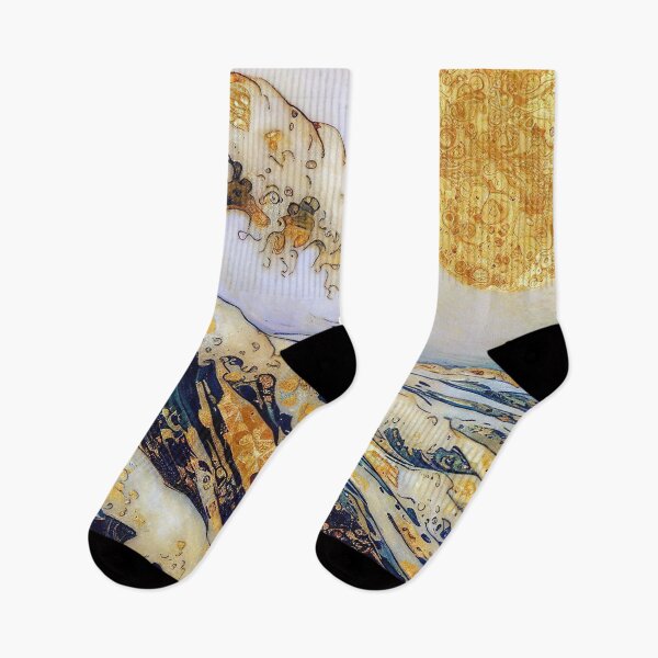 Item preview, Gustav Klimt The Great Wave off Kanagawa designed and sold by maniacfitness.