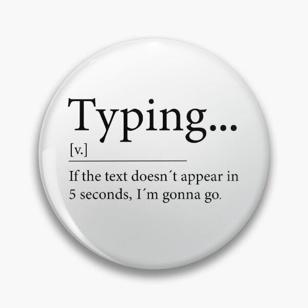 Item preview, Typing: Impatience on the Keyboard designed and sold by charlotte-print.