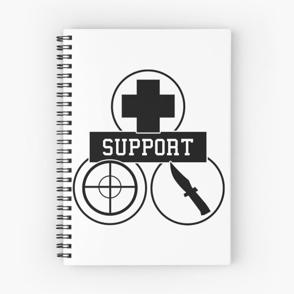 Item preview, Team Fortress 2 - Support Class Team Trio Decals - Medic, Sniper, Spy designed and sold by XaviiKinz.