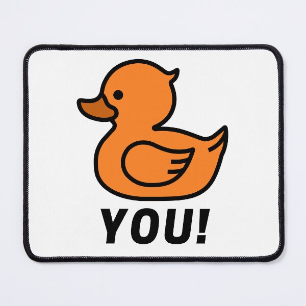 Item preview, Orange Rubber Duckie - Duck You! designed and sold by DavidsDucks.