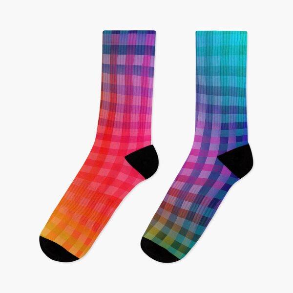 Item preview, Rainbow pattern bright plaid designed and sold by fuzzyfox.