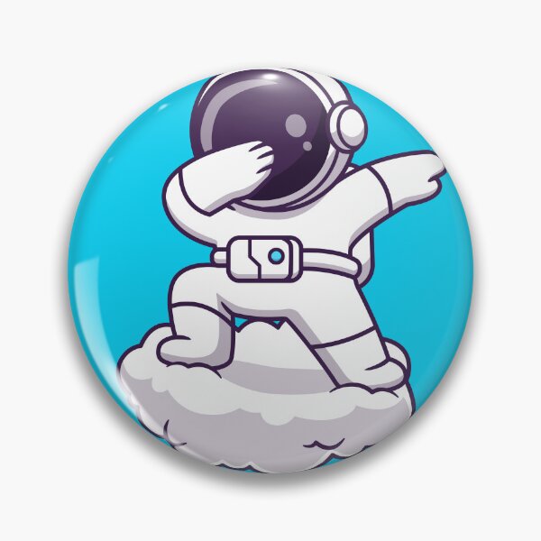 Item preview, Cute Astronaut Dabbing on Cloud: Cartoon Vector Icon Illustration designed and sold by hjian8219.