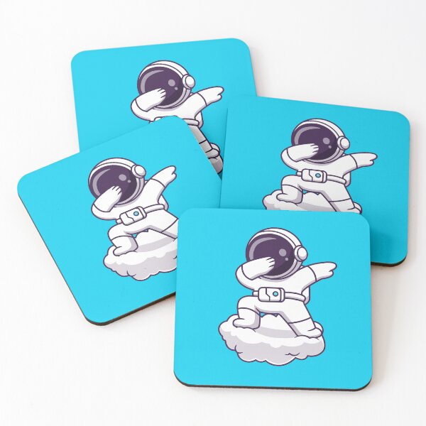 Item preview, Cute Astronaut Dabbing on Cloud: Cartoon Vector Icon Illustration designed and sold by hjian8219.