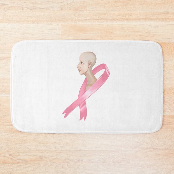Item preview, Pink Cancer Ribbon Head designed and sold by AliceMermaid.