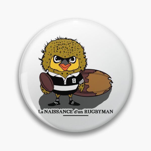 Item preview, THE BIRTH OF A RUGBYMAN! designed and sold by francoisville.