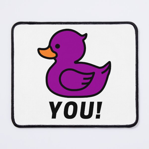 Item preview, Plum Rubber Duckie - Duck You! designed and sold by DavidsDucks.