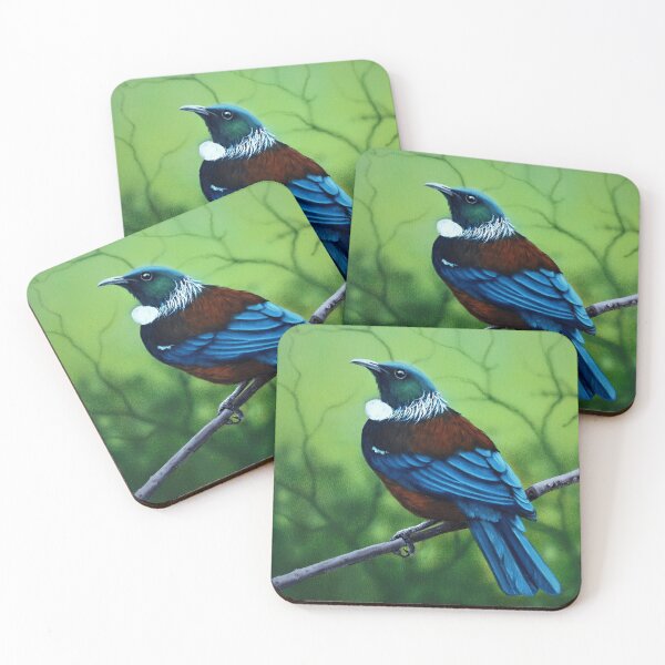 Item preview, New Zealand Tui - also called Parson bird designed and sold by TeeTeknology.
