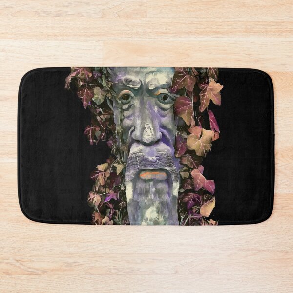 Item preview, The Green Man With Autumnal Ivy Leaves designed and sold by taiche.