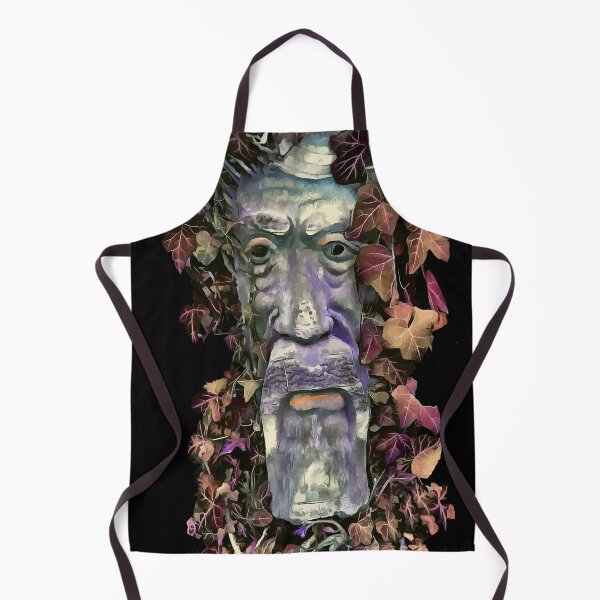 Item preview, The Green Man With Autumnal Ivy Leaves designed and sold by taiche.