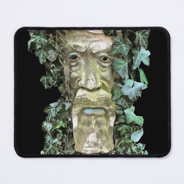 Item preview, The Pagan Celtic GreenMan With Ivy Leaves designed and sold by taiche.
