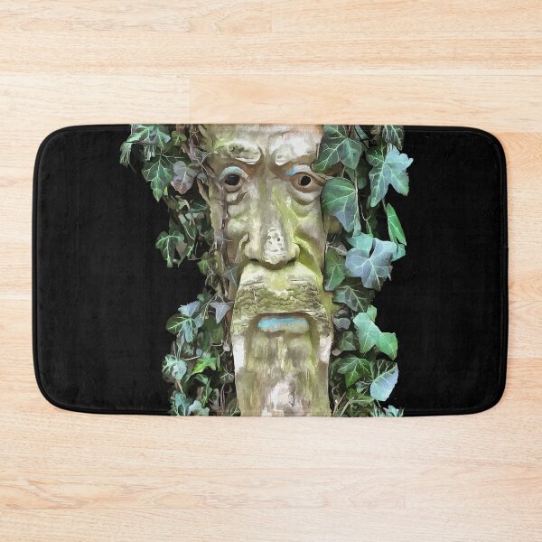 Item preview, The Pagan Celtic GreenMan With Ivy Leaves designed and sold by taiche.