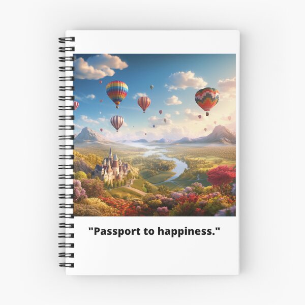 Item preview, Passport to happiness designed and sold by Custom-Print.