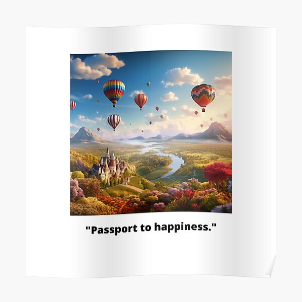 Passport to happiness Poster