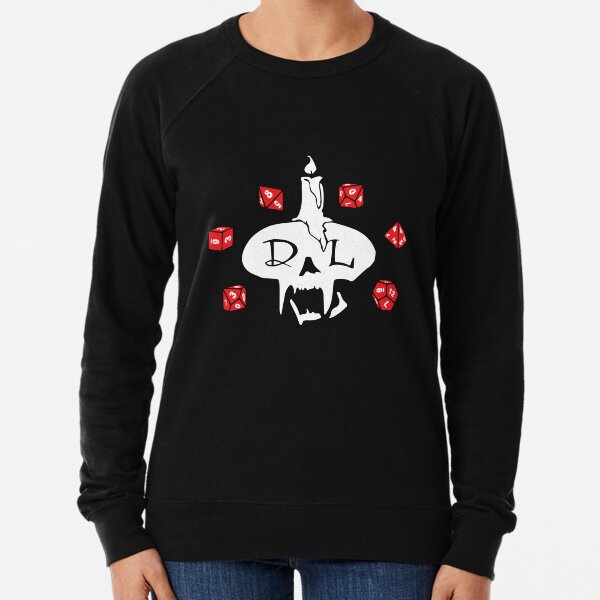 Item preview, DreadLore Skull Red Dice - no words white lettering no outline designed and sold by billbunkum.