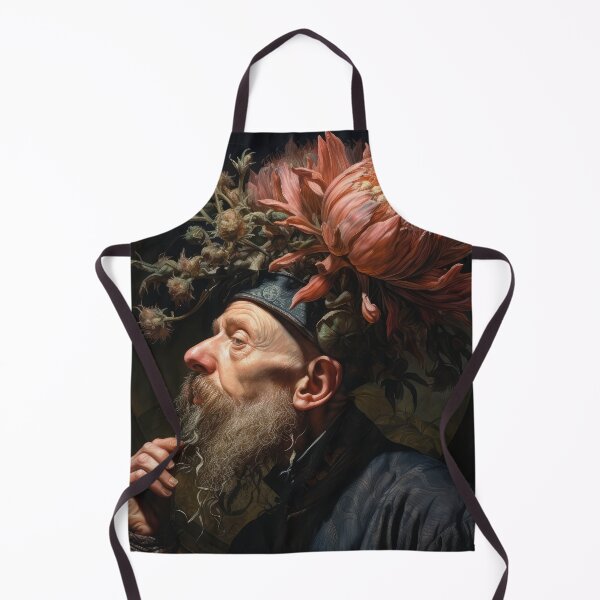 Item preview, Contemplative Bearded Man with Thistle Hat designed and sold by Shannon Hilson.