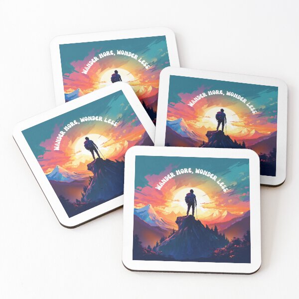 Item preview, Wander more, wonder less designed and sold by Custom-Print.