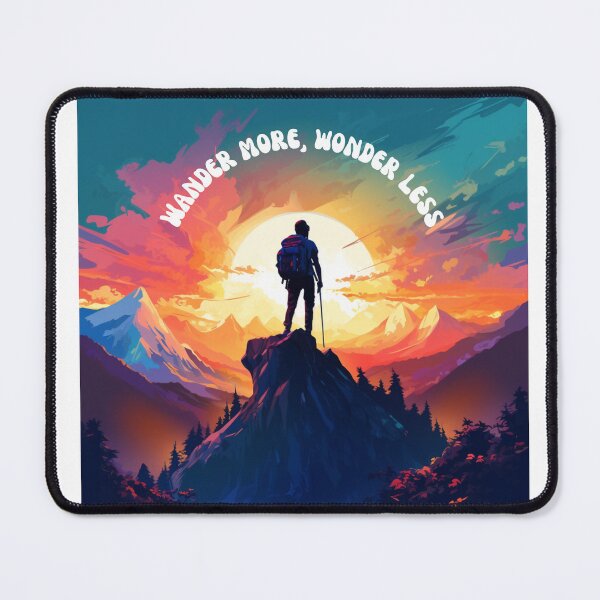 Item preview, Wander more, wonder less designed and sold by Custom-Print.