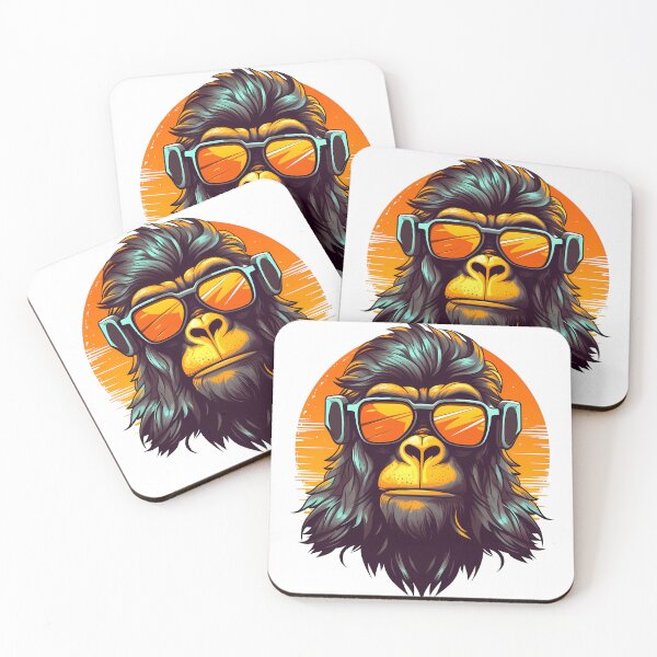 Item preview, Cool Monkey Wearing Sunglasses designed and sold by Win Hardy.