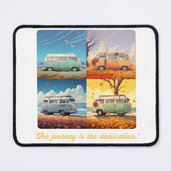 Item preview, "The journey is the destination." designed and sold by Custom-Print.