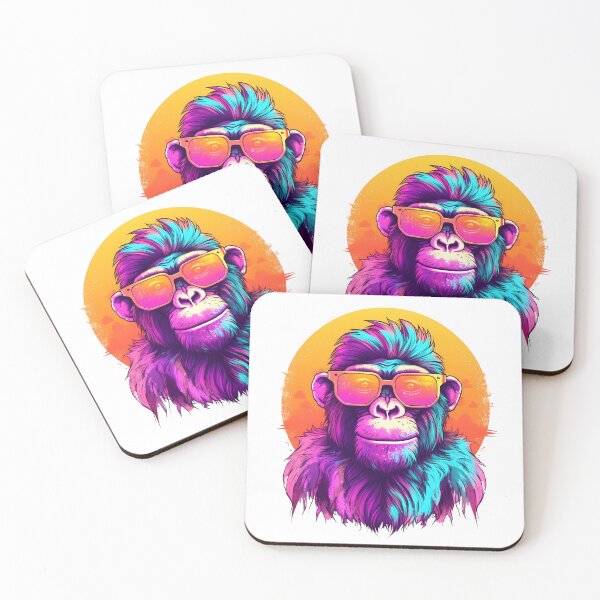 Item preview, Cool Monkey Wearing Sunglasses designed and sold by Win Hardy.