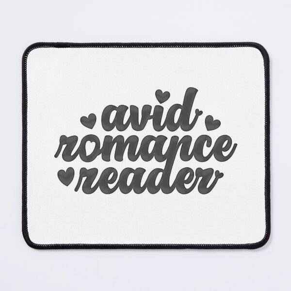 Item preview, Black Avid Romance Reader Book Sticker designed and sold by gomi-studio.