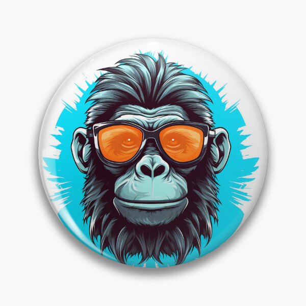 Item preview, Cool Monkey Wearing Sunglasses designed and sold by Win Hardy.