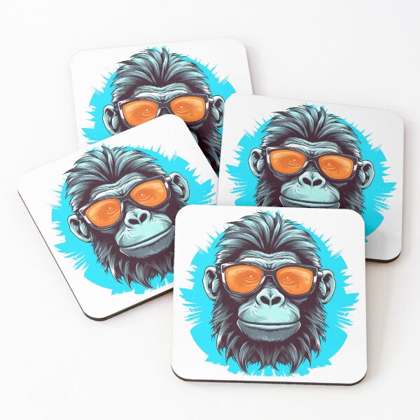 Item preview, Cool Monkey Wearing Sunglasses designed and sold by Win Hardy.