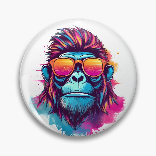 Item preview, Cool Monkey Wearing Sunglasses designed and sold by Win Hardy.