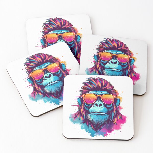 Item preview, Cool Monkey Wearing Sunglasses designed and sold by Win Hardy.