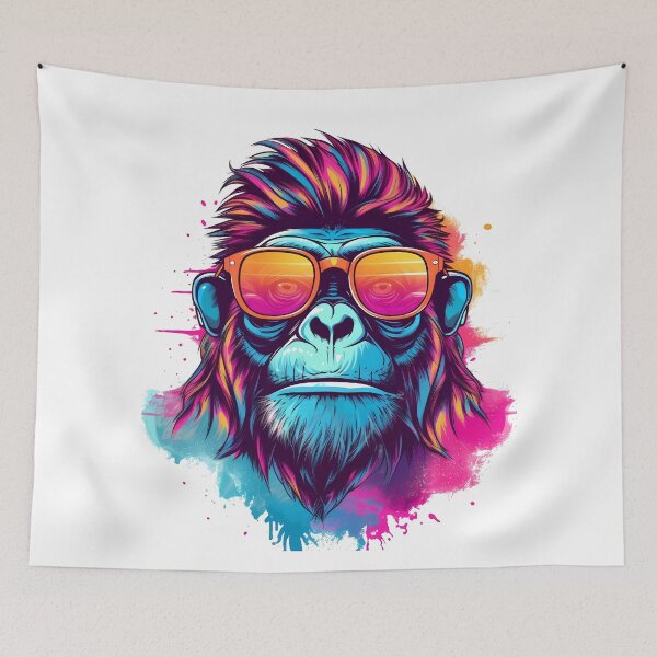 Item preview, Cool Monkey Wearing Sunglasses designed and sold by Win Hardy.