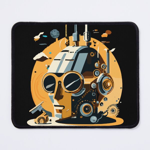 Item preview, Metallic Robot Portrait Prifile designed and sold by Metallican.