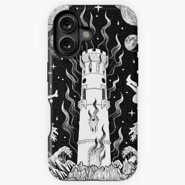 Vista previa del artículo con la obra «La carta del Tarot de la Torre», diseñado y vendido por benjaminrose.