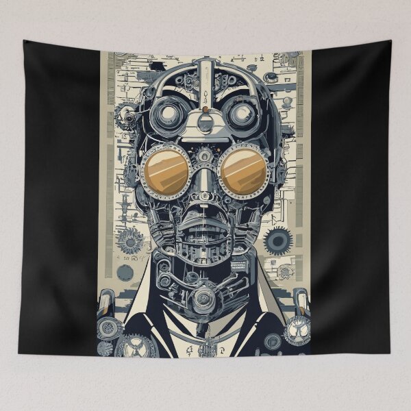 Item preview, Man Machanical Cyberpunk  designed and sold by Metallican.