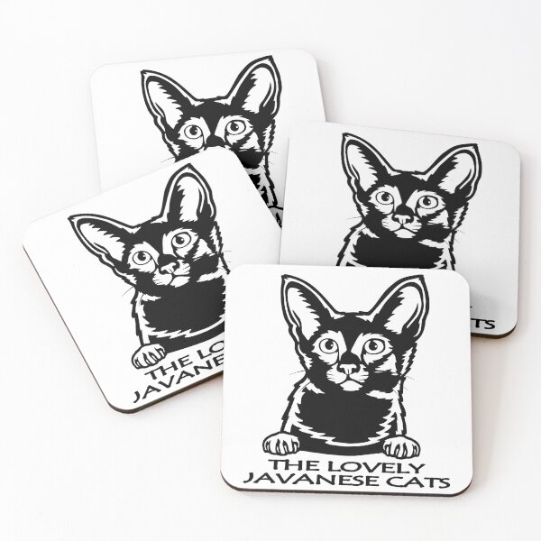 Item preview, THE LOVELY JAVANESE CATS designed and sold by Rejiboustarts.