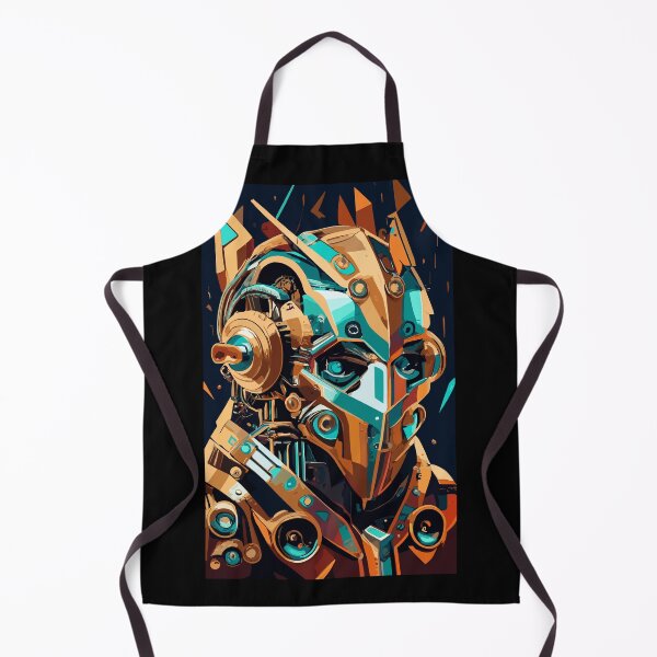 Item preview, Robot Metallic Portrait designed and sold by Metallican.