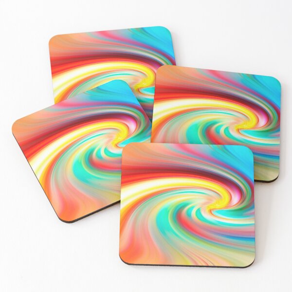 Item preview, Rainbow Twirl designed and sold by FOLK ART FUSION by heidiannemorris.