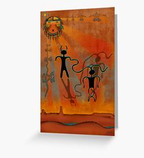 Transmitting Power Greeting Card