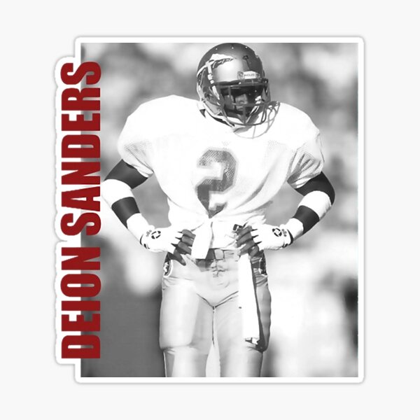 Deion sport Sanders Deion sport Sanders Retro Aesthetic Fan Art 80s  Sticker for Sale by TrendySunies