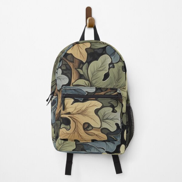 Item preview, Crispy Cold Oak Leaves, Late fall Pattern, William Morris Style designed and sold by NouveauEra.