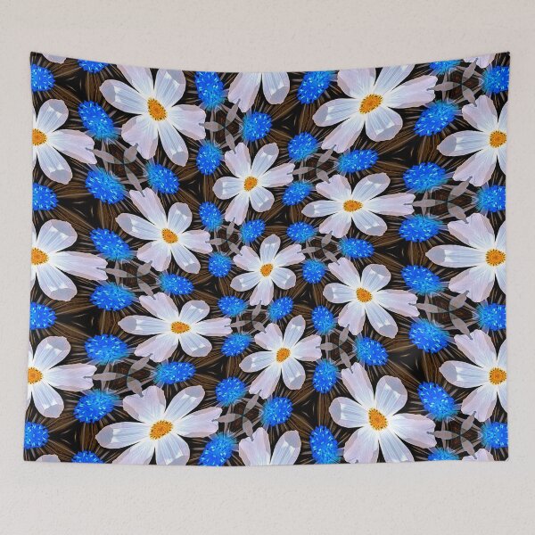 Item preview, Garden Cosmos Patterns designed and sold by Patternflower.