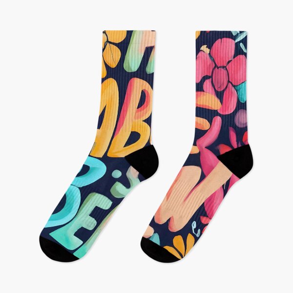 Item preview, As Above, So Below | Vibrant Typography Painting designed and sold by MildOrangeStore.