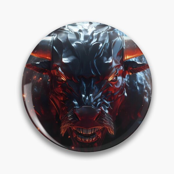 Item preview, "Fierce Bull in Action" designed and sold by Art-Vortex-fr.