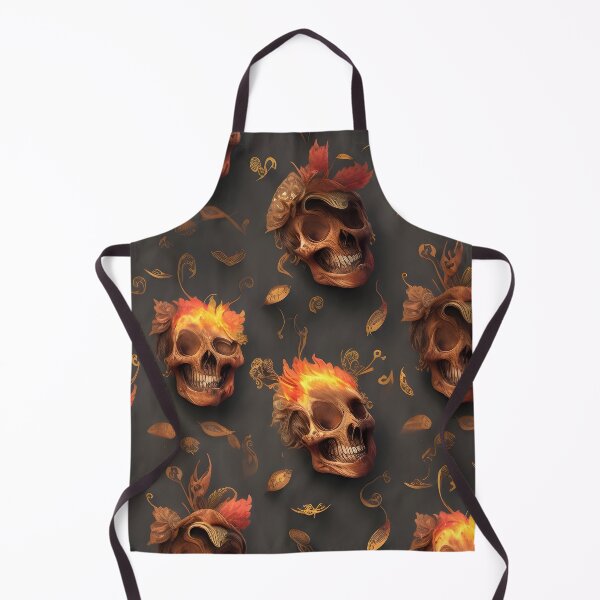 Item preview, Fire Skull Pattern designed and sold by Indie-Chille.