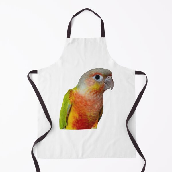 Item preview, Pineapple Green Cheeked Conure Cute Bird Birb designed and sold by JimNEmDesigns.
