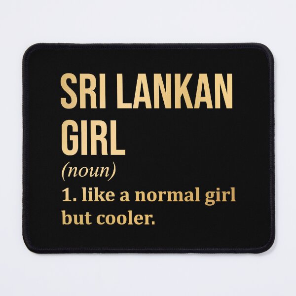 Item preview, Sri Lankan Girl Definition Sri Lanka in Gold designed and sold by XCIV.