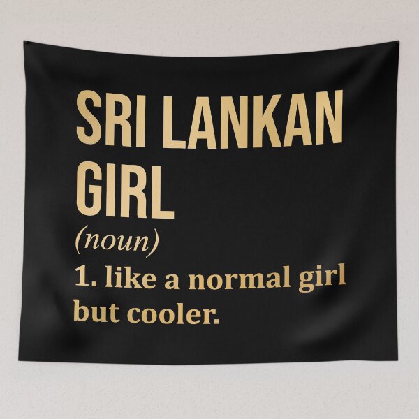 Item preview, Sri Lankan Girl Definition Sri Lanka in Gold designed and sold by XCIV.