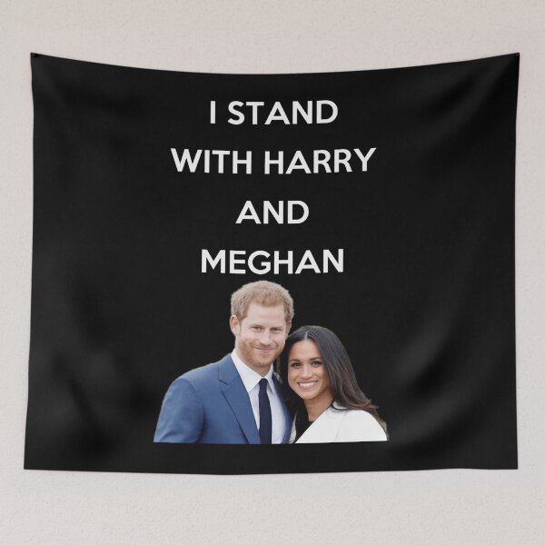 Item preview, I stand with Harry and Meghan designed and sold by AleighaSkinne.