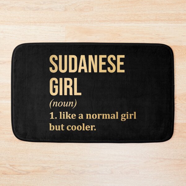 Item preview, Sudanese Girl Definition Sudan in Gold designed and sold by XCIV.