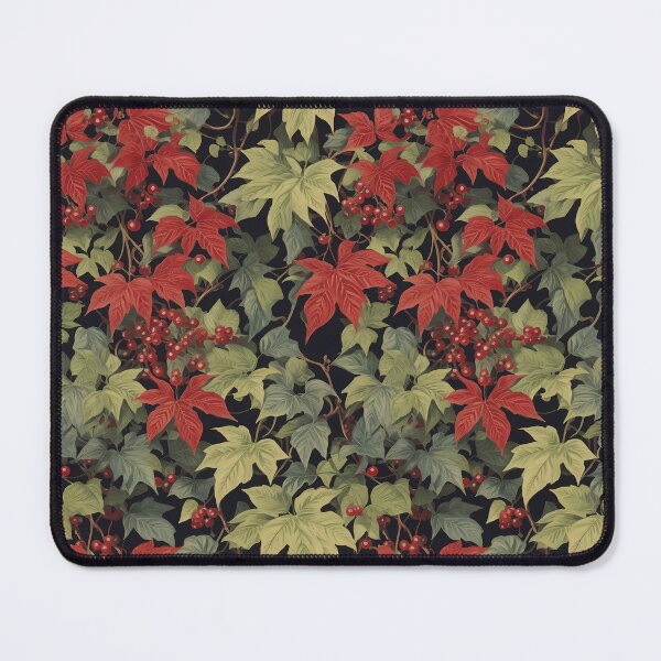 Item preview, Virginia Creeper, Late fall Pattern, William Morris Style designed and sold by NouveauEra.